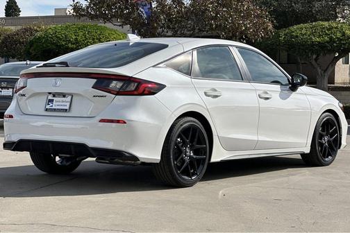 Platinum White Pearl 2026 Honda Civic Sport