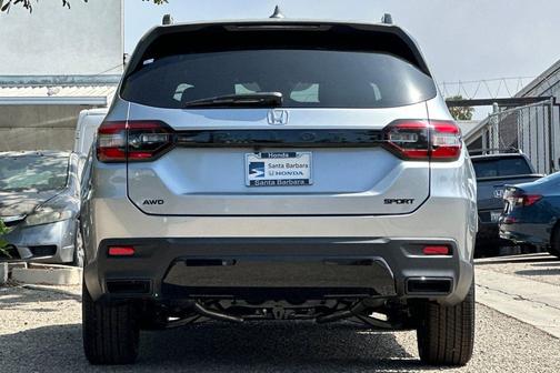 Solar Silver Metallic 2026 Honda Pilot Sport