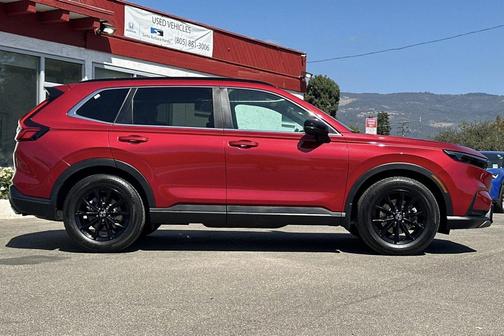 Radiant Red Metallic 2024 Honda CR-V Hybrid Sport-L