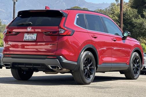 Radiant Red Metallic 2024 Honda CR-V Hybrid Sport-L