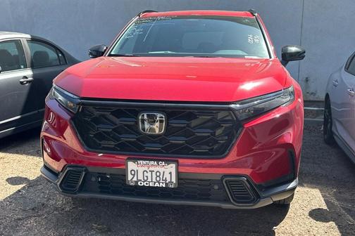 Radiant Red Metallic 2024 Honda CR-V Hybrid Sport-L