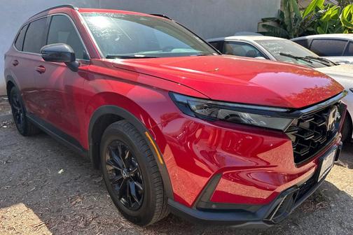 Radiant Red Metallic 2024 Honda CR-V Hybrid Sport-L