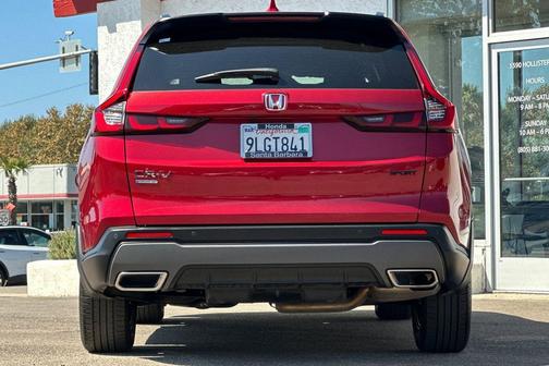Radiant Red Metallic 2024 Honda CR-V Hybrid Sport-L