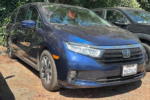 Obsidian Blue 2024 Honda Odyssey EX-L