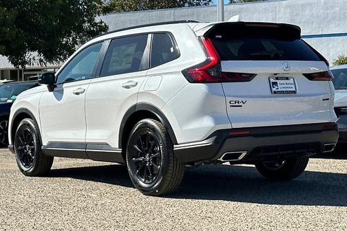 Platinum White Pearl 2026 Honda CR-V Hybrid Sport-L