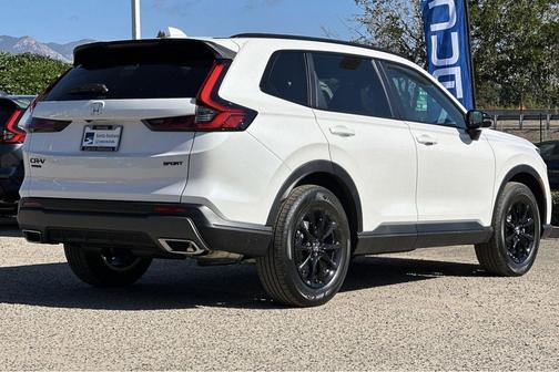 Platinum White Pearl 2026 Honda CR-V Hybrid Sport-L