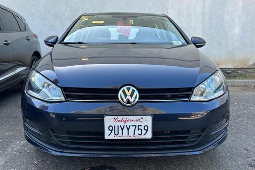 Night Blue Metallic 2015 Volkswagen Golf Auto TSI SE