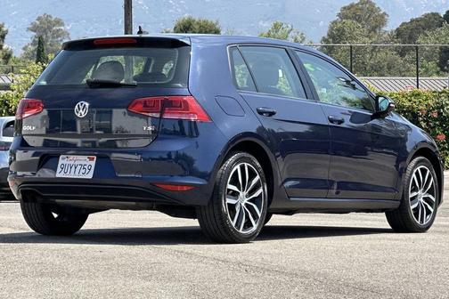 Night Blue Metallic 2015 Volkswagen Golf Auto TSI SE