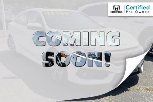 White Orchid Pearl 2017 Honda Civic EX-L