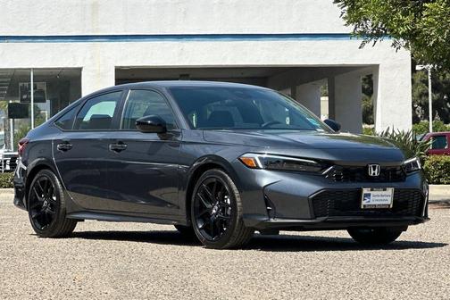 Meteorite Gray Metallic 2026 Honda Civic Sport