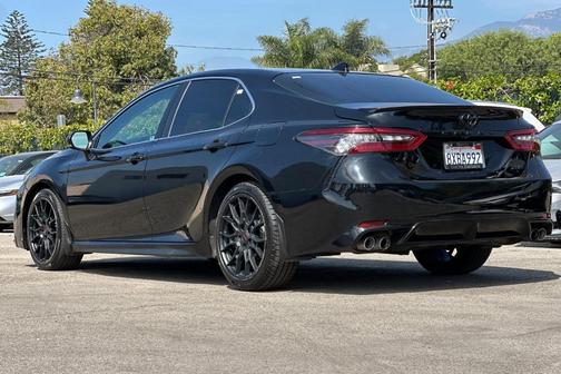 Midnight Black Metallic 2021 Toyota Camry XSE