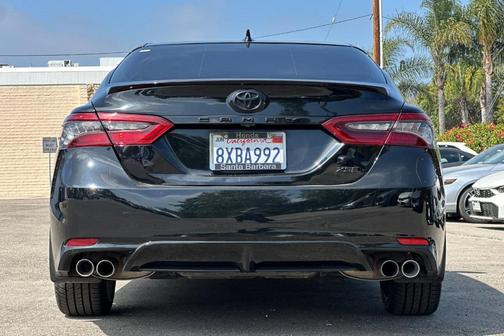Midnight Black Metallic 2021 Toyota Camry XSE