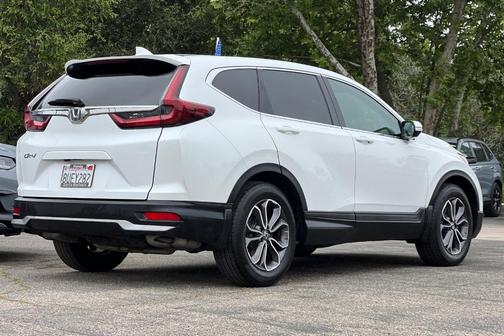 Platinum White Pearl 2020 Honda CR-V EX-L