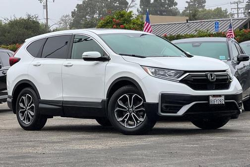 Platinum White Pearl 2020 Honda CR-V EX-L