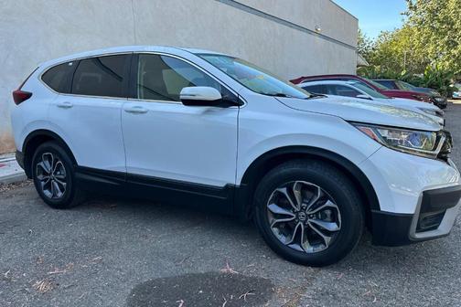 Platinum White Pearl 2020 Honda CR-V EX-L