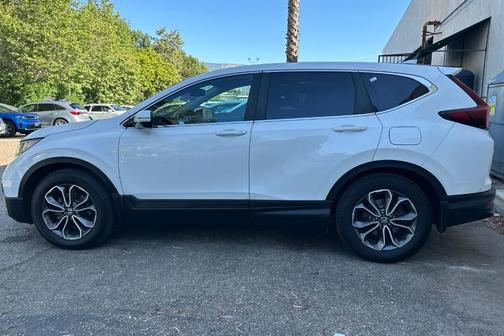 Platinum White Pearl 2020 Honda CR-V EX-L