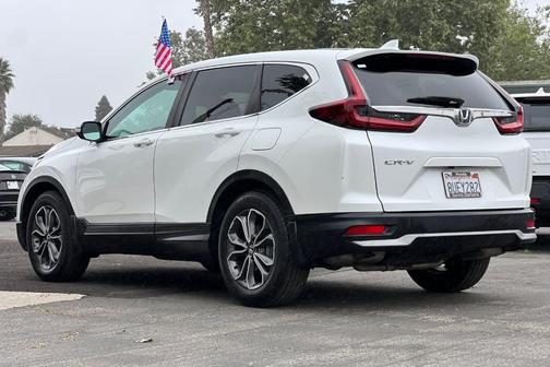 Platinum White Pearl 2020 Honda CR-V EX-L