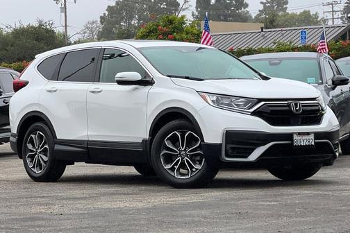 Platinum White Pearl 2020 Honda CR-V EX-L