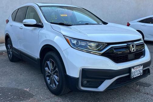Platinum White Pearl 2020 Honda CR-V EX-L