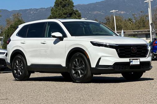 Platinum White Pearl 2026 Honda CR-V EX-L