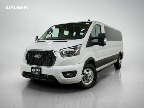 Oxford White 2022 Ford Transit-350 XLT