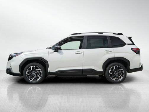 Crystal White Pearl 2026 Subaru Forester Premium Hybrid