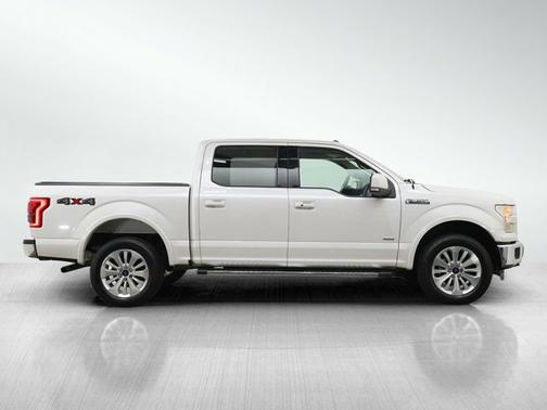 White Platinum Metallic Tri-Coat 2016 Ford F-150 Lariat