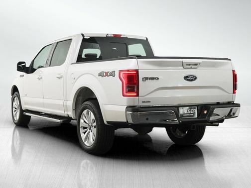 White Platinum Metallic Tri-Coat 2016 Ford F-150 Lariat
