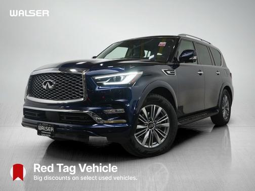 Hermosa Blue 2022 INFINITI QX80 LUXE