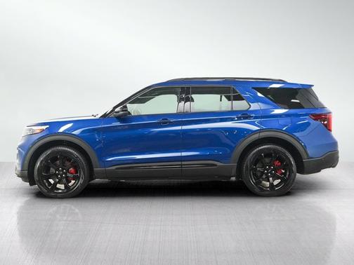 Blue Metallic 2020 Ford Explorer ST