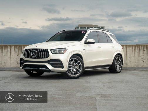 designo Diamond White Metallic 2021 Mercedes-Benz AMG GLE 53 4MATIC+