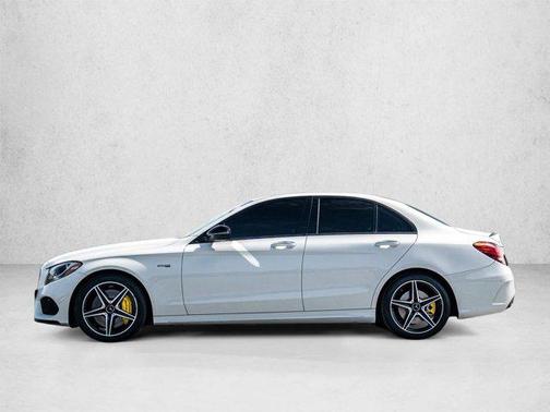 Polar White 2018 Mercedes-Benz AMG C 43 4MATIC