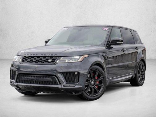 Gray 2021 Land Rover Range Rover Sport HST MHEV