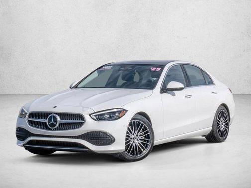 Polar White 2023 Mercedes-Benz C-Class C 300 4MATIC