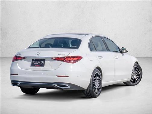 Polar White 2023 Mercedes-Benz C-Class C 300 4MATIC