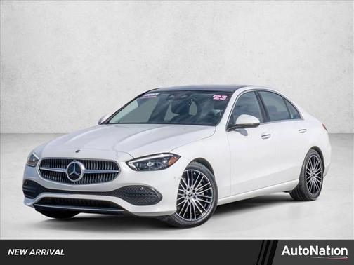 Polar White 2023 Mercedes-Benz C-Class C 300 4MATIC