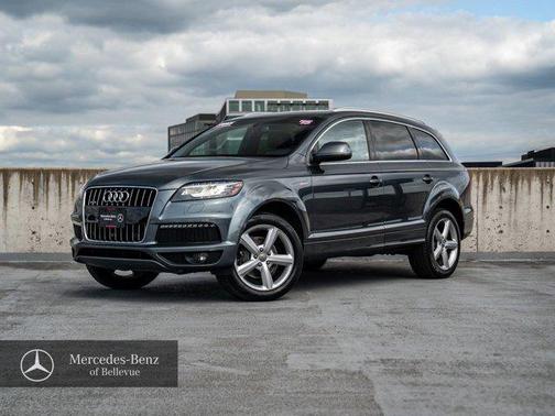 Daytona Gray Pearl Effect 2015 Audi Q7 3.0T S line Prestige