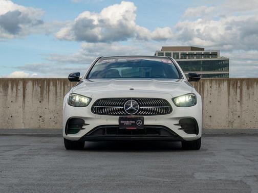 Polar White 2023 Mercedes-Benz E-Class 4MATIC