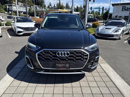 Black 2022 Audi Q5 45 S line Premium Plus