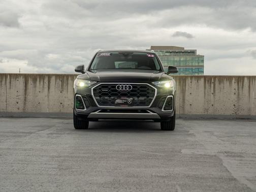 Black 2022 Audi Q5 45 S line Premium Plus