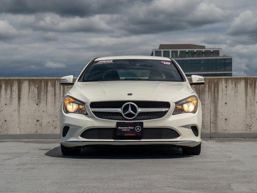 Cirrus White 2018 Mercedes-Benz CLA 250 4MATIC