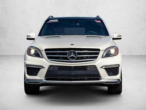 Diamond White Meta 2014 Mercedes-Benz M-Class 4MATIC