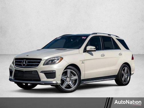 Diamond White Meta 2014 Mercedes-Benz M-Class 4MATIC