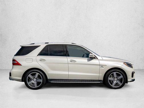 Diamond White Meta 2014 Mercedes-Benz M-Class 4MATIC