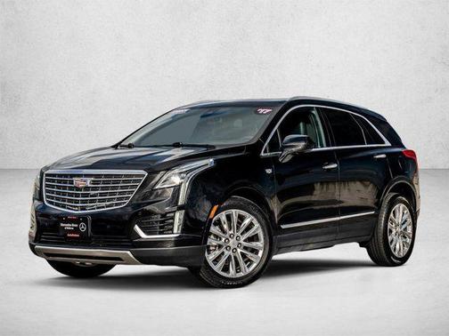 Stellar Black Metallic 2017 Cadillac XT5 Platinum