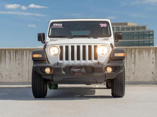 Bright White Clearcoat 2020 Jeep Wrangler Unlimited Sport