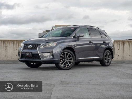 Nebula Gray Pearl 2013 Lexus RX 350 F Sport