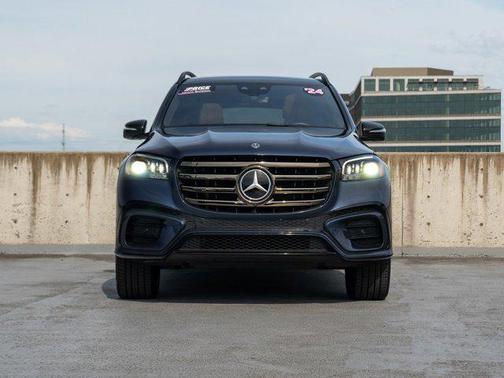 Twilight Blue Metallic 2024 Mercedes-Benz GLS 450 4MATIC