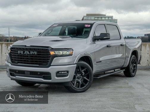 Billet Silver Metallic Clearcoat 2025 RAM 1500 Laramie