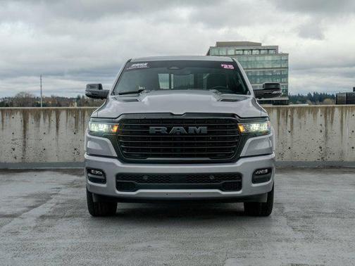 Billet Silver Metallic Clearcoat 2025 RAM 1500 Laramie